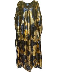 Any Old Iron - Right Golden Quant Sequin Kaftan - Lyst