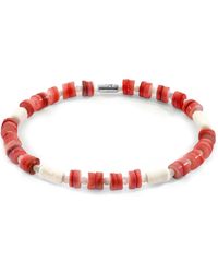 Anchor and Crew - Maisie & Freshwater Shell Skinny Bracelet - Lyst