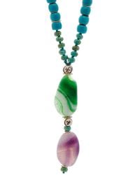 Ebru Jewelry - Gemstone Beaded Long Necklace - Lyst