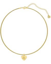 Cloud Haven - Gentle Soul Heart Tag Necklace - Lyst
