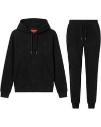 Maison Tangerine - Shadow Knit Premium Cotton Sweatshirt & Joggers Tracksuit Set For - Lyst