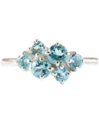 Lee Renee - Topaz Cluster Ring - Lyst