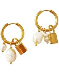 Smilla Brav - Love Lock Earrings - Lyst