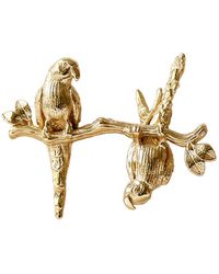 Lee Renee - Parakeet Lapel Pin – Two Friends On A Branch – - Lyst