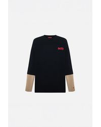 Pcfg - Daydreamers Printed T-Shirt With Acid Wash Sleeves - Lyst