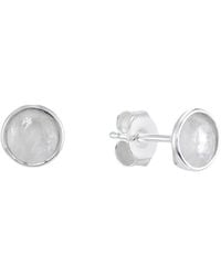 Auree - Savanne Sterling & Moonstone Stud Earrings - Lyst
