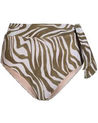 Change of Scenery - Neutrals Side Tie High Waist Bottom - Lyst