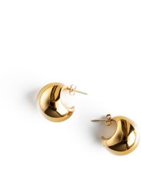 Superdivajewellery - Pear Drop Curve Hoop Earrings - Lyst