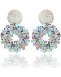 PINAR OZEVLAT - Petite Yasmine Hoops - Lyst
