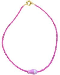 Miss May the Brand - Catch Of The Day Necklace - Lyst