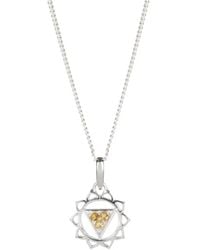 Charlotte's Web Jewellery - Solar Plexus Chakra Necklace - Lyst