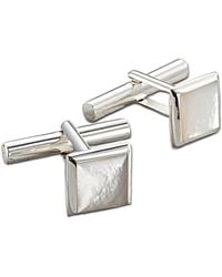 Posh Totty Designs - Square Mother-Of-Pearl And Cufflinks - Lyst