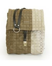 Monade - Neutrals Backpack Large Loam & Stone - Lyst