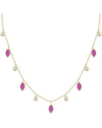 KAMARIA - Drops Of Spring Opal Necklace - Lyst
