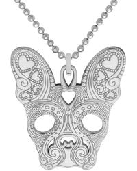 CarterGore - Small French Bulldog Pendant Necklace - Lyst