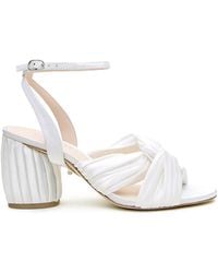 Alterre - Ivory Silk Marilyn Twist Sandal - Lyst