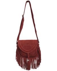 Zasta Studio - Banjara Suede Leather Crossbody Bag - Lyst
