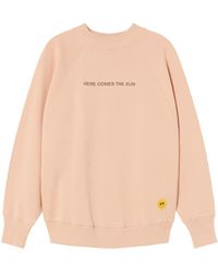 Thinking Mu - Pink Here Comes The Sun Sweatshirt - Lyst