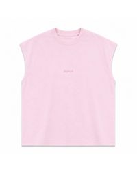 mysimplicated - Oversized Sleeveless Tee - Lyst