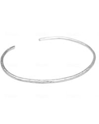 Kiri & Belle - Eva Hammered Sterling Cuff Bracelet - Lyst
