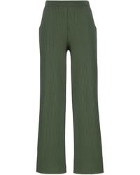 SALANIDA - Vera Ribbed Pants Khaki - Lyst