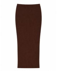 Rave on Trend - Ribbed Skirt Leggings - Lyst