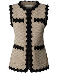 The Extreme Collection - Structured Knit Waistcoat Tristan - Lyst
