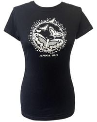 Anna Sui - Butterflies T-Shirt - Lyst