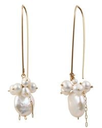 Corina Mardari Jewelry - Pearl Cluster Handmade Filled Earrings - Lyst