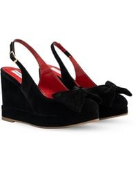 Rosamund Muir London - Toscana Velvet Wedges - Lyst