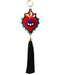 Gissa Bicalho - Handmade Acrylic Keychain Heart Flame - Lyst