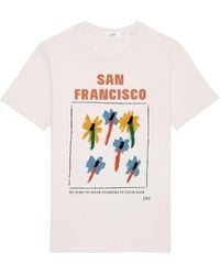 Fanclub - San Francisco Oversized Retro Slogan T-Shirt - Lyst