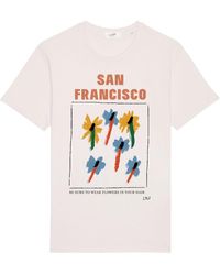 Fanclub - San Francisco Oversized Retro Slogan T-shirt - Lyst