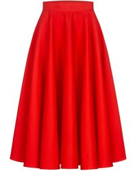 Marianna Déri - A-Line Midi Skirt - Lyst