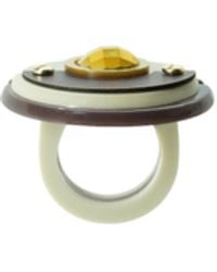 Gissa Bicalho - Acrylic Handmade Ring Empire - Lyst