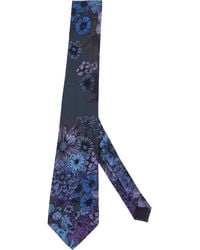 lords of harlech - Floral Merino Wool Polka Dot Silk-Lined Tie - Lyst