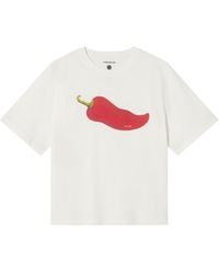 Thinking Mu - Chilli Lucia T-Shirt - Lyst
