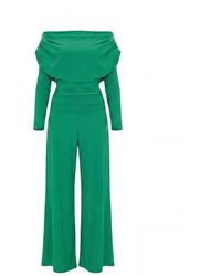 Atom Label - Carbon Jumpsuit With Sleeve - Lyst