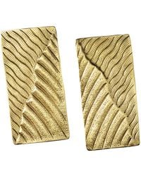 Zeworks - Sahara Blues – Draa Handcrafted Brass Statement Earrings - Lyst