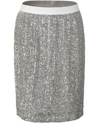Smart and Joy - Glitter Mini Skirt - Lyst