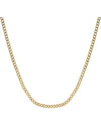Edge Only - Curb Chain 4.75Mm 60Cm Vermeil - Lyst