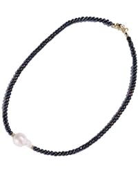 Urbane Jewelry Studio - Widdow Pearl Necklace - Lyst