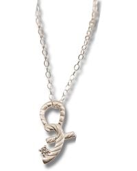 Claire Hill Designs - Great Shorthand Charm Necklace - Lyst