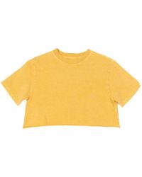Ariko - Sunrise Beach Crop Tee - Lyst