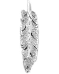 Jaredjamin - Plume Pendant Charm - Lyst