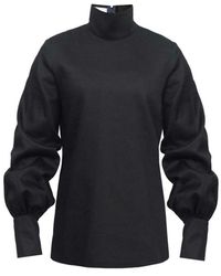 Van Brussel - Lior Bell Sleeve Blouse - Lyst
