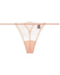 Journelle - Neutrals Sapna G-String Blush - Lyst