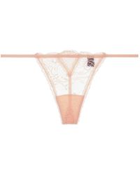 Journelle - Neutrals Sapna G-String Blush - Lyst