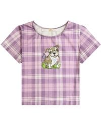 Cloud Haven - Plaid Sweet Bulldog Tee - Lyst