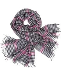 Kinalba - Weekender Gingham Cashmere & Silk Scarf - Lyst
